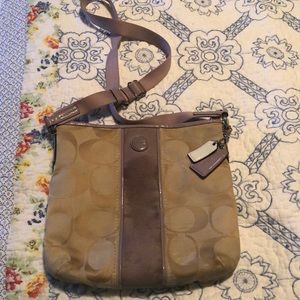 Coach cross body handbag.